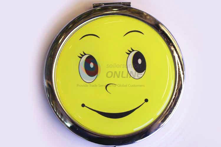 Advertising and Promotional Makeup Mirror Double Sided Foldabel Round Handheld Cosmetic Mirrors