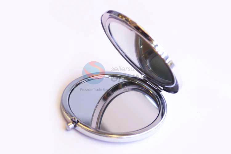 China Factory Makeup Mirror Double Sided Foldabel Round Handheld Cosmetic Mirrors