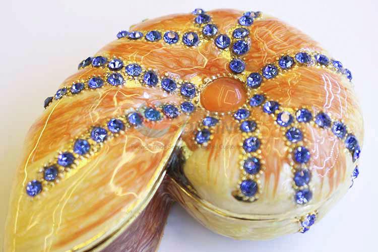 Fashion Style Innovative Shell Shape Jewelry Box