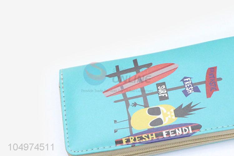 Wholesale Unique Design Cute Long Wallet Women Canvas Wallets