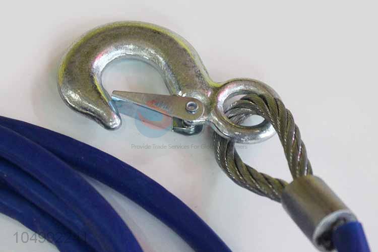 Good quality emergency car tow rope with shackle