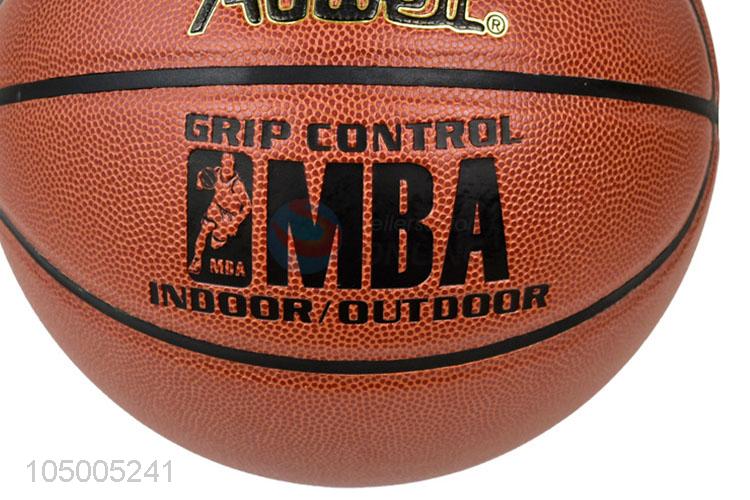 Super quality outdoor size 7 pu basketball