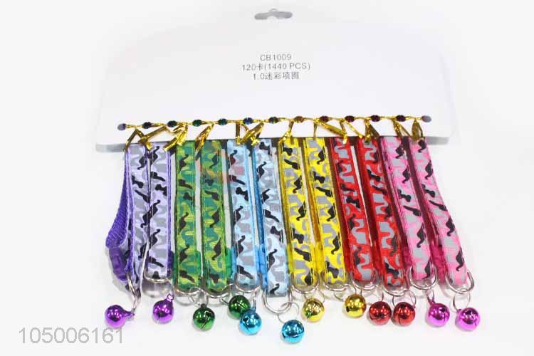 Chinese Factory Pet Products Dog Accessories Cat Collar Safety with Bell