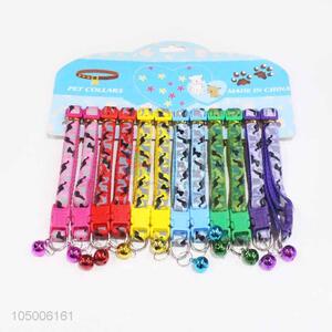 Chinese Factory Pet Products Dog Accessories Cat Collar Safety with Bell