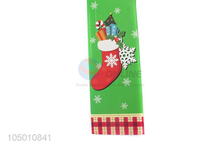 High sales Chirstmas style wine bottle gift bag