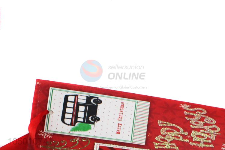 Direct factory Chirstmas style wine bottle gift bag