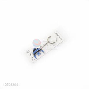 Best Low Price Zinc Cute Flatfish Shpaed Alloy Key Chain Portable Key Ring