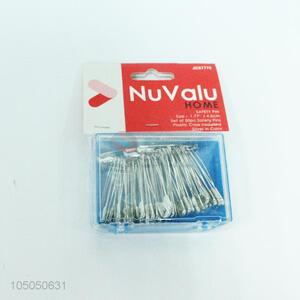 Low price daily use 50pcs silver safety pins