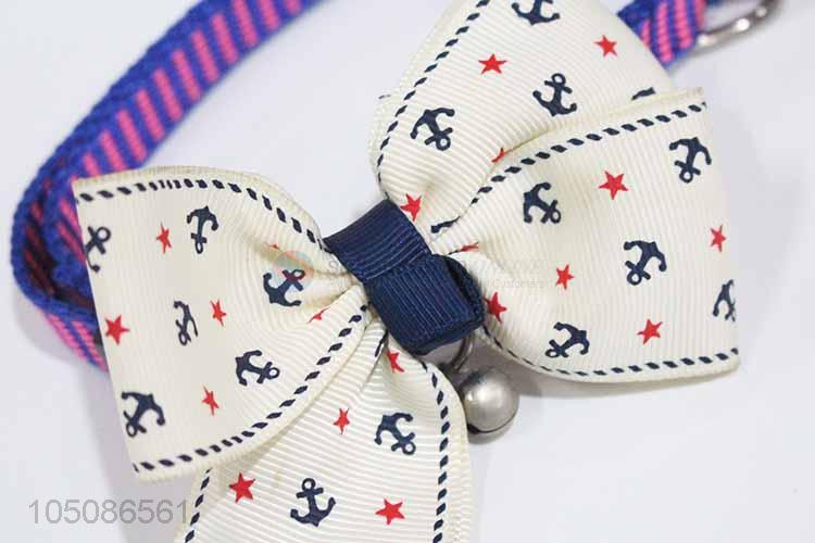 China OEM dog bow tie puppy collar bow tie