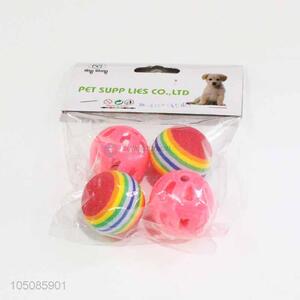 Fancy cheap dog ball toy squeaker toy set