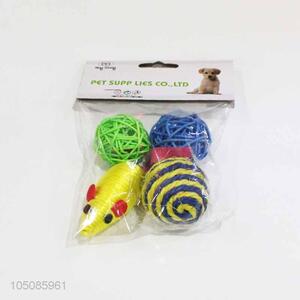 Bottom price ball toy set for pets
