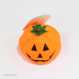 Factory OEM pumpkin shape vinyl dog toy