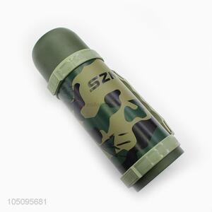 Factory Sale Camouflage Sports Vacuum Insulated Stainless Steel Thermos Water Bottle