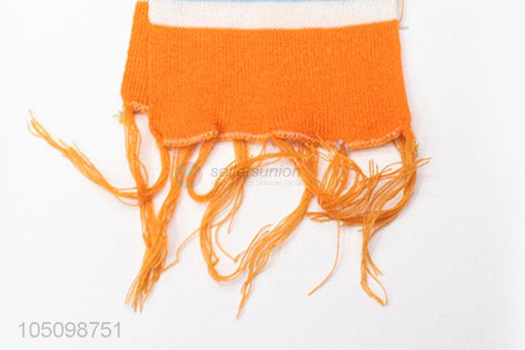 Most Popular Cartoon Kids Knitted Winter Hat with Scarf