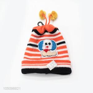 Modern Style Lovely Dog Printing Winter Hats for Kids