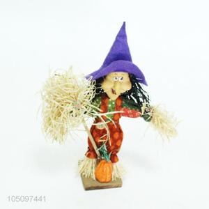 Wholesale cheap nonwovens craft witch shape decoration