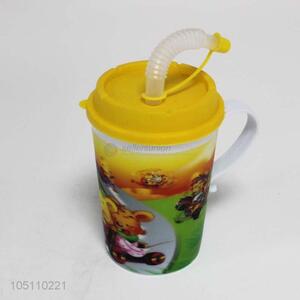 New Products Children Cartoon Plastic Cup