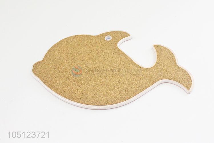 China Hot Sale Fish Shape Table Heat Resistant Ceramics Table Pad Placemat