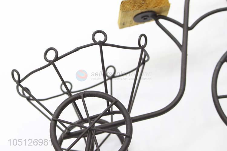 Elegant Creative Ornaments Handmade Metal Tricycle Model Decoration