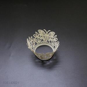 Made in China delicate laser cut paper bottomless cakecup