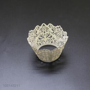 China branded laser cut paper cakecup w/o bottom