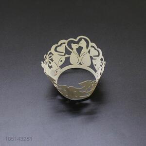 Factory directly sell laser cut paper cakecup w/o bottom
