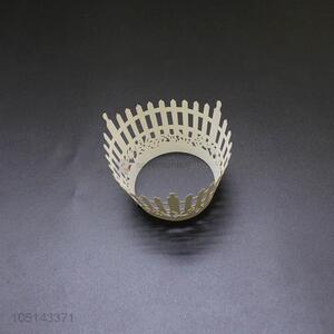 Direct factory delicate laser cut paper bottomless cakecup