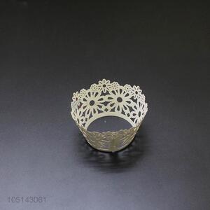 Premium quality delicate laser cut paper bottomless cakecup