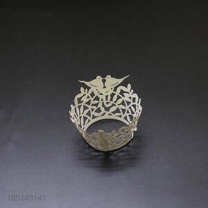 Fashion delicate laser cut paper bottomless cakecup