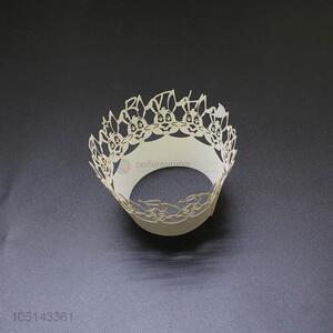 Factory supply laser cut paper cakecup w/o bottom