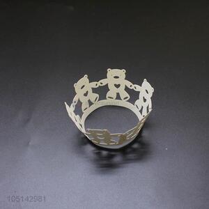High sales delicate laser cut paper bottomless cakecup