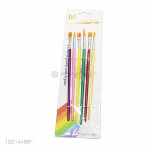 Wholesale Custom 6 Pcs/Set Brush Pen Set for Learning Oil Acrylic Painting Brush