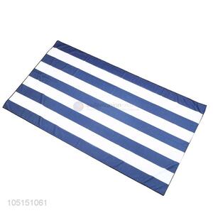 Competitive Price Striped Waterpoof Rectangle Shaped Picnic Mat