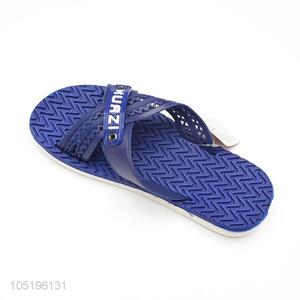 New Products Summer Men Slippers Non-Slip Stripe  Basic Slides