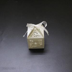 Direct factory luxury wedding laser cut candy boxes