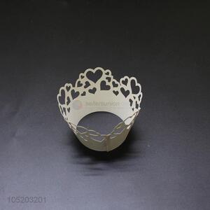 Wholesale low price cupcake wrapper laser cut paper cake holder for party decoration