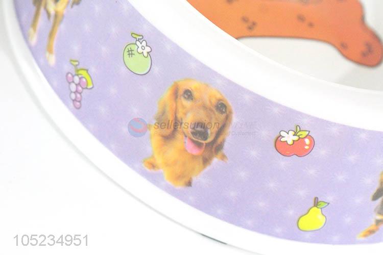 Cheap custom dog pet bowl feeding drinking water bowl