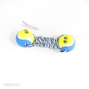 Recent design dumbbell rope toy dog chew toy