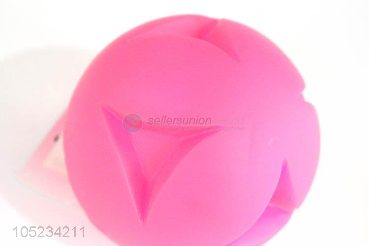 Fancy delicate vinyl ball dog toy pet toy