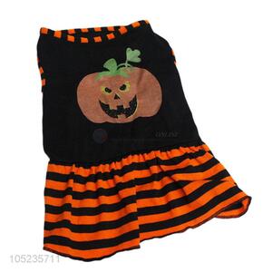 Cheap and High Quality Cute Pumpkin Printing <em>Pet</em> Dress
