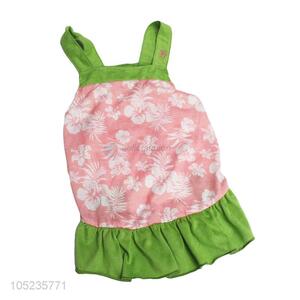 Factory Sale Lovely Floral <em>Pet</em> Dress Summer Dog Clothes