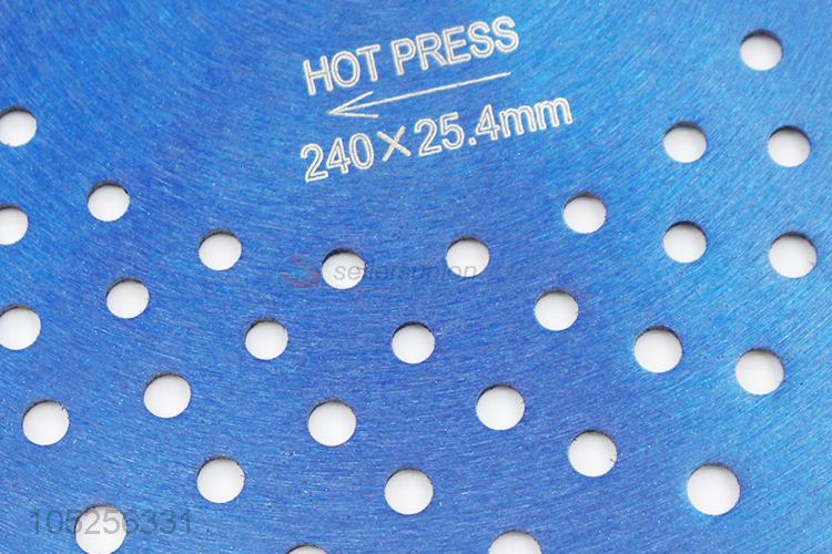 Hot Sale Hot Pressing Serration Emery Grinding Wheel With Four Location Holes