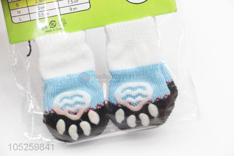 China Supply Cartoon Pet Socks