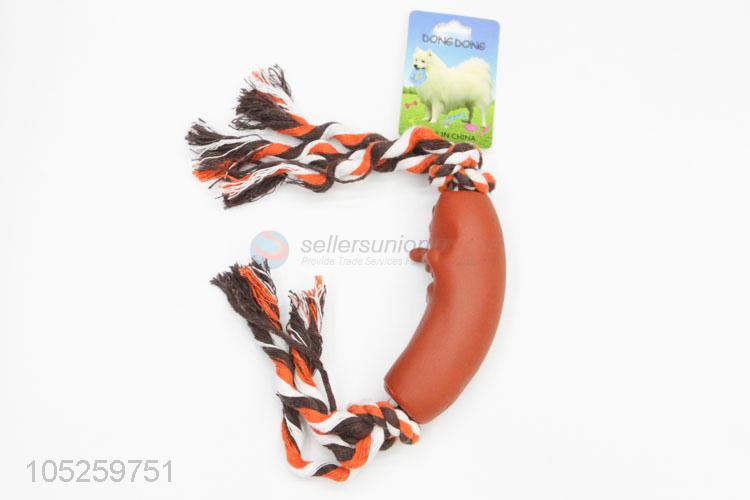 Direct Factory Funny Sausage Toys for Pet