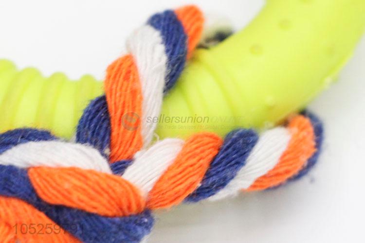 Factory Sale TPR Ring Dog Toy