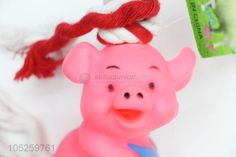 Chinese Factory Cute Pig Toy for Pet