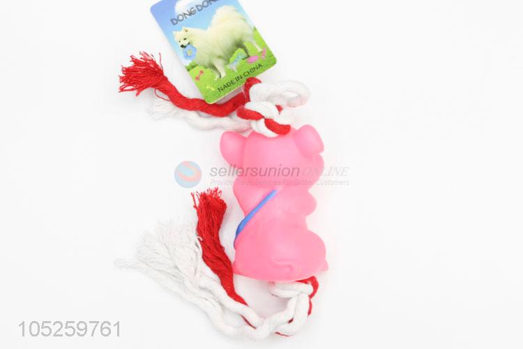 Chinese Factory Cute Pig Toy for Pet