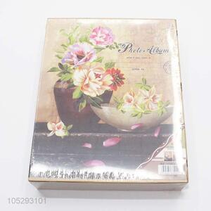 Wholesale Top Quality Reusable Large Carton Fancy Photo Albums with Transparent Inside Pages