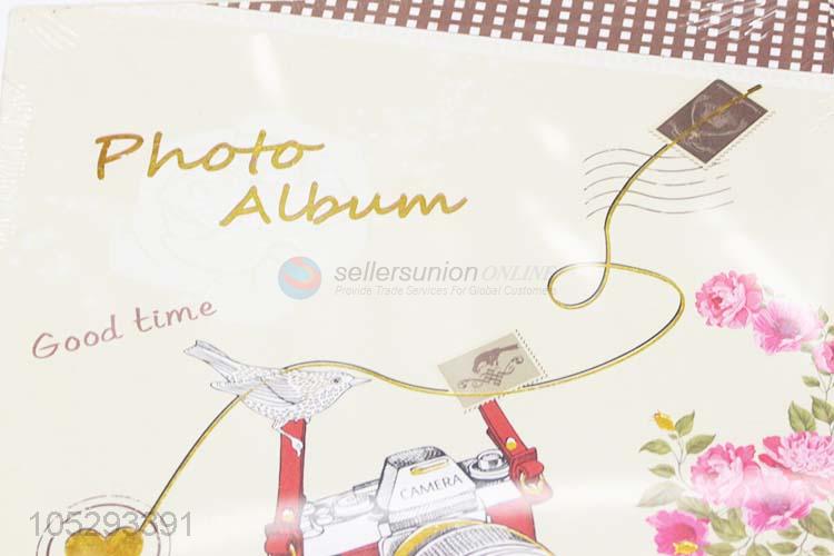 Popular Style Colorful Photo Album Picture Album with Transparent Inside Pages