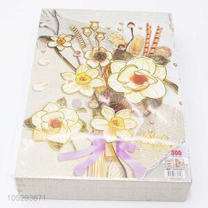 Wholesale Cool Fashion Personal Albums Hardcover Photo Album with Transparent Inside Pages